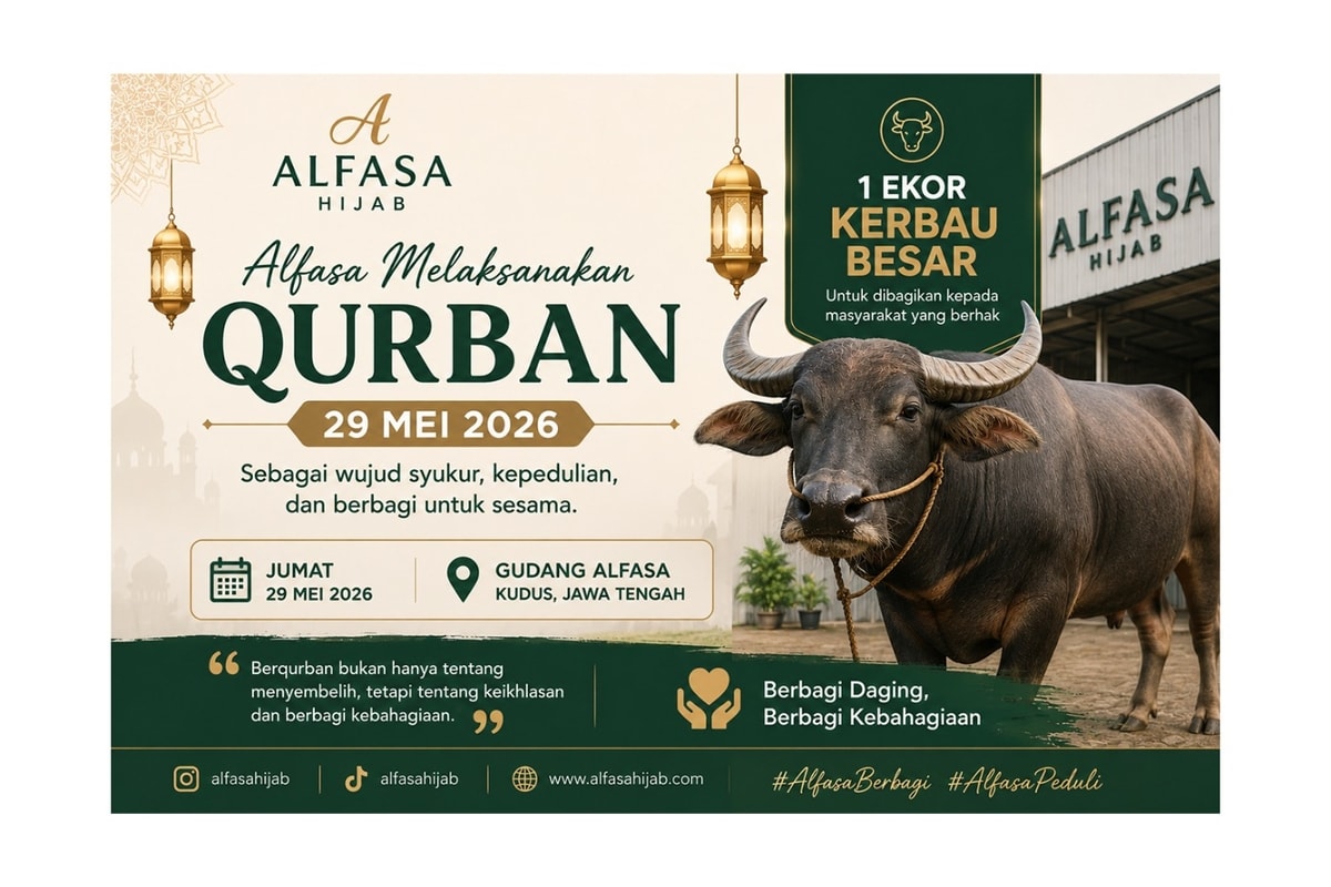 Alfasa Laksanakan Penyembelihan Hewan Qurban, Satu Ekor Kerbau Disalurkan untuk Masyarakat Alfasa Laksanakan Penyembelihan Hewan Qurban, Satu Ekor Kerbau Disalurkan untuk Masyarakat