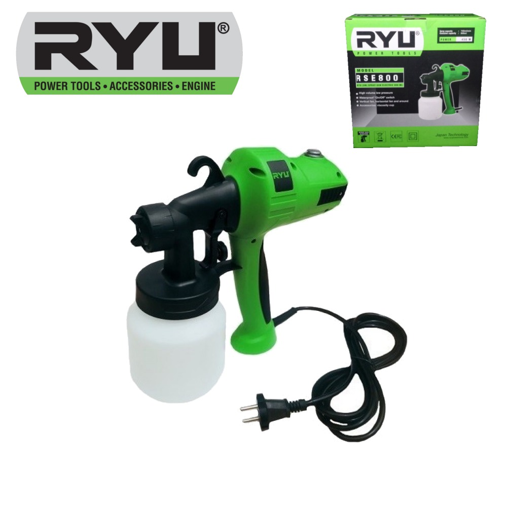 Gun Ryu RYU Semprot Cat RSE800 Spray Gun Electric Semprotan Listrik RSE 800
