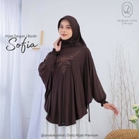 Sofia Hijab Lengan Bordir