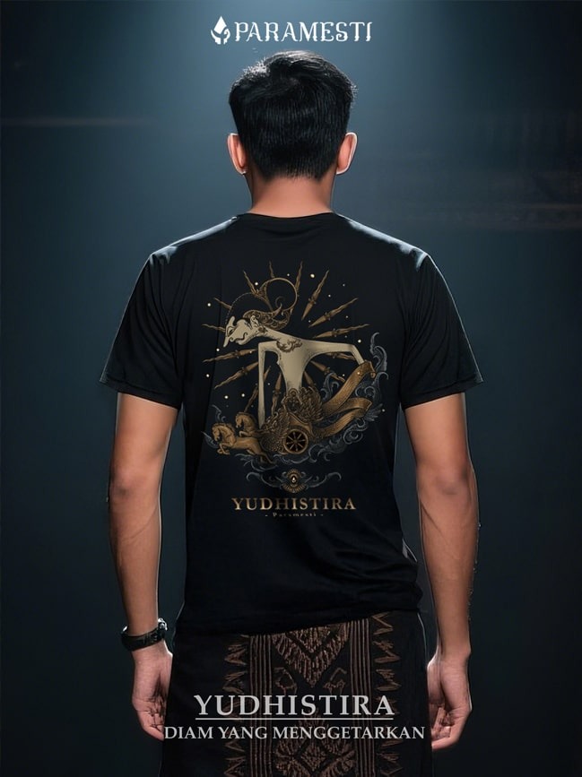 Kaos wayang jawa yudhistira paramesti