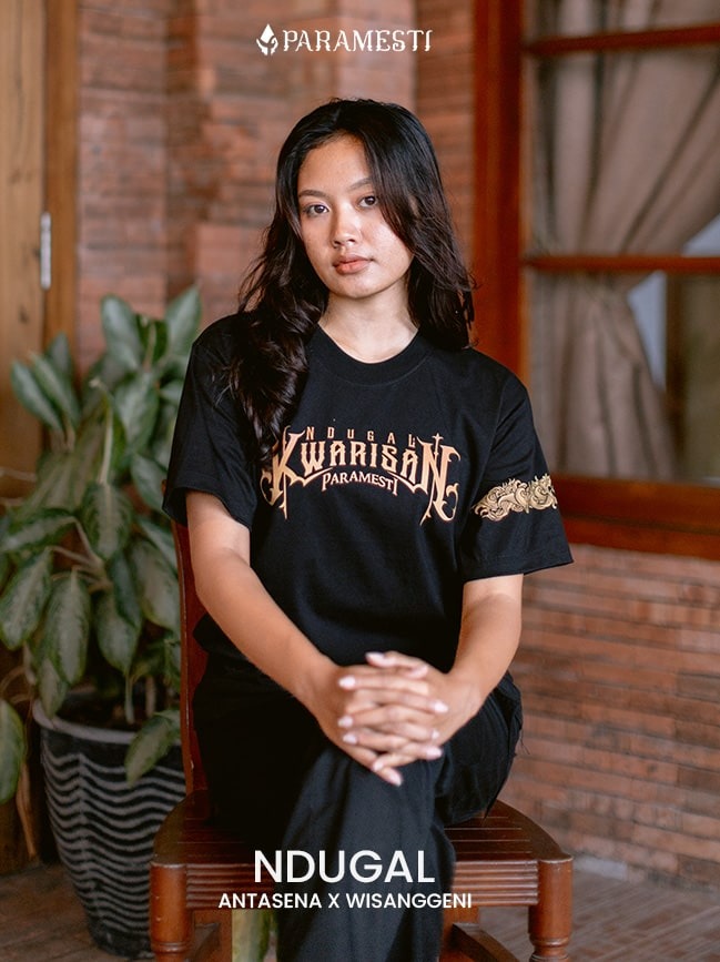 Kaos Wayang Jawa Paramesti Antasena wisanggeni