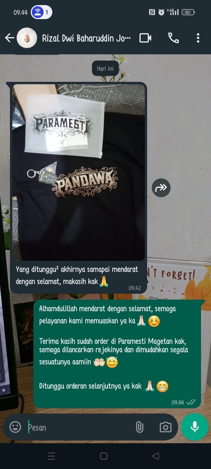 Kaos jawa wayang paramesti